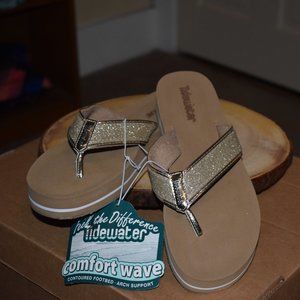 Tidewater Sequin Flip Flops